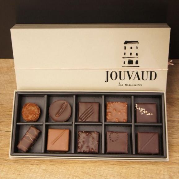 4タブレットに輝くショコラティエの逸品！ JOUVAUD（ジュヴォー）　アソートショコラ10個入プラリネ02