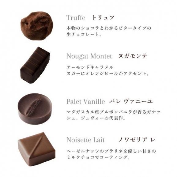 4タブレットに輝くショコラティエの逸品！ JOUVAUD（ジュヴォー）　アソートショコラ10個入プラリネ04