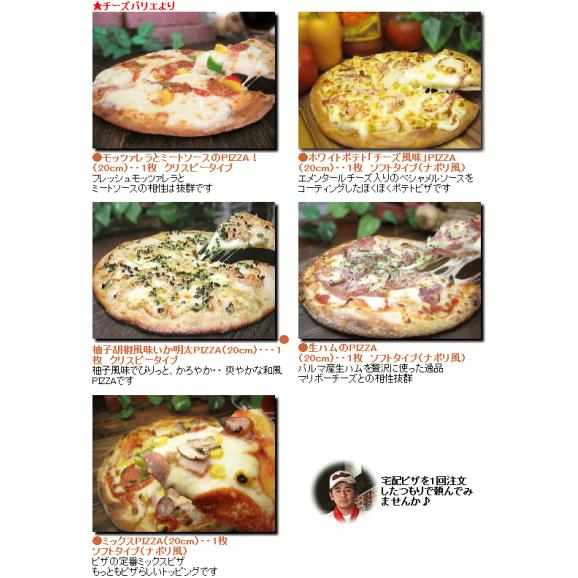 1月の5枚セット ピザ PIZZA02