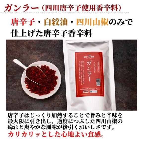 ガンラー 90g（四川唐辛子使用香辛料）【送料無料】 【ネコポス】◎　※代金引換・お届け日時指定&ldquo;不可&rdquo;04