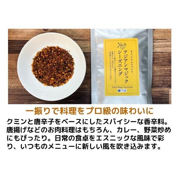 アジアンマジックシーズニング90g【送料無料】 【ネコポス】◎ ※代金引換・お届け日時指定“不可”04