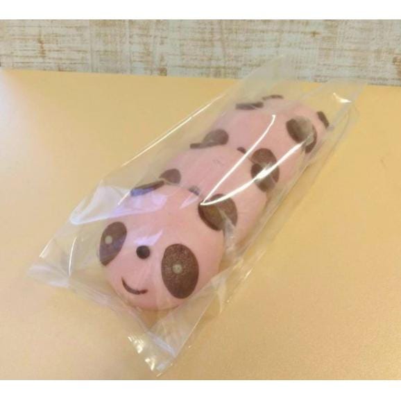 ≪期間限定販売≫【ご自宅用】 過門香のパンダまん(粒あんまん)4個入り【送料無料】【冷凍】◎02