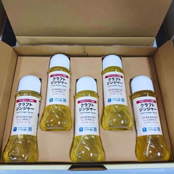 【贈答用】クラフトジンジャー セット (200ml×5本)【送料無料】【常温】04