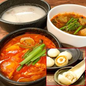 韓国スープと焼小龍包のまとめ買いセット 【冷凍】