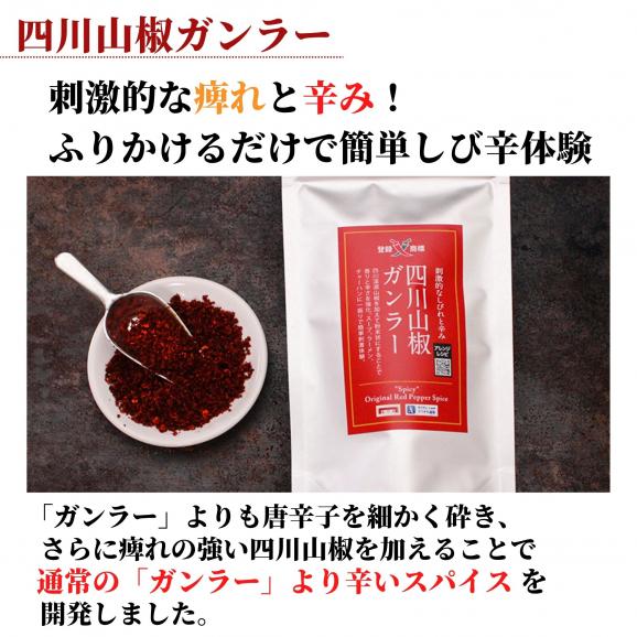 【ＴＶで紹介！】過門香の四川山椒ガンラー 90g&times;3pc 【送料無料】【ネコポス】◎　※代金引換・お届け日時指定&ldquo;不可&rdquo;05