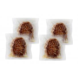 サーロイン入りハンバーグ 4個 食品 ギフト プレゼント 贈答 贈り物 記念日 (代引不可)【送料無料】