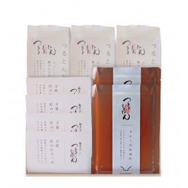 「つるとんたん」 かけうどん&カレーのおうどんセット 6人前 うどん つるとんたん 食品 ギフト プレゼント (代引不可)【送料無料】