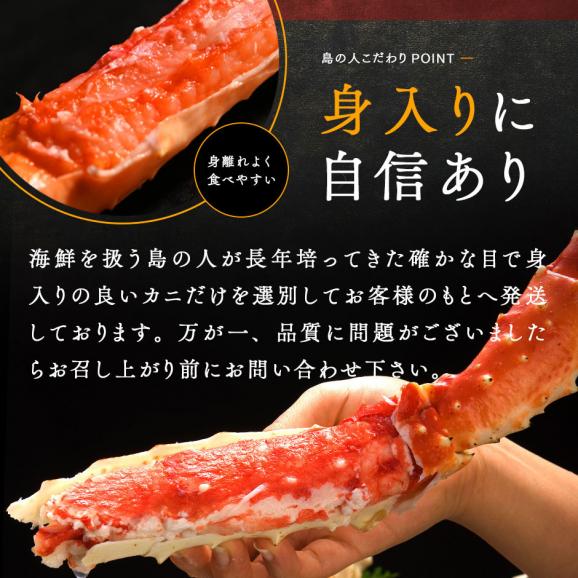 【タラバより濃厚】イバラガニ 脚 800g前後 (1肩)【送料無料】05