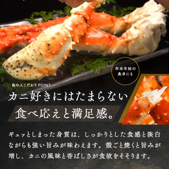【タラバより濃厚】イバラガニ 脚 800g前後 (1肩)【送料無料】06