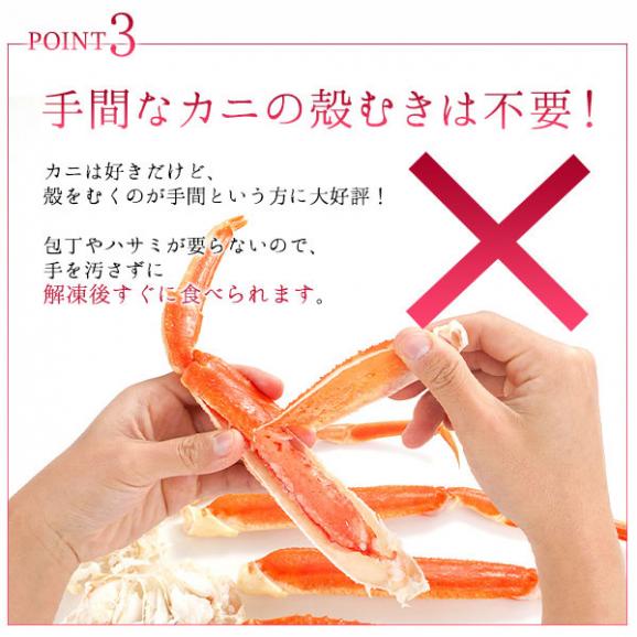かに お刺身 生ズワイガニ 1.0kg【送料無料】カット済みだから食べやすい かに カニ 蟹 ズワイ カニしゃぶ 蟹しゃぶ ポーション 刺身 グルメ 北海道 食品 食べ物 海鮮 お取04