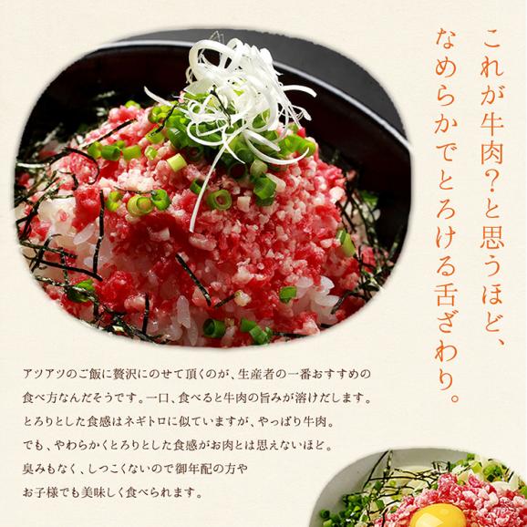 牛とろフレーク 十勝スロウフード 140g（牛とろ丼3～4杯分程度）　和牛 北海道 牛肉 牛フレーク お取り寄せ グルメ02