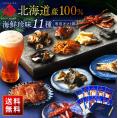 【北海道産素材100%】おつまみ 11種セット 北海道 海鮮珍味【送料無料】
