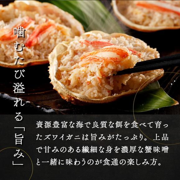 本ズワイガニ 姿 640g前後 1尾 冷凍【送料無料】かに カニ 蟹 ずわい ズワイ蟹 プレゼント グルメ ギフト02