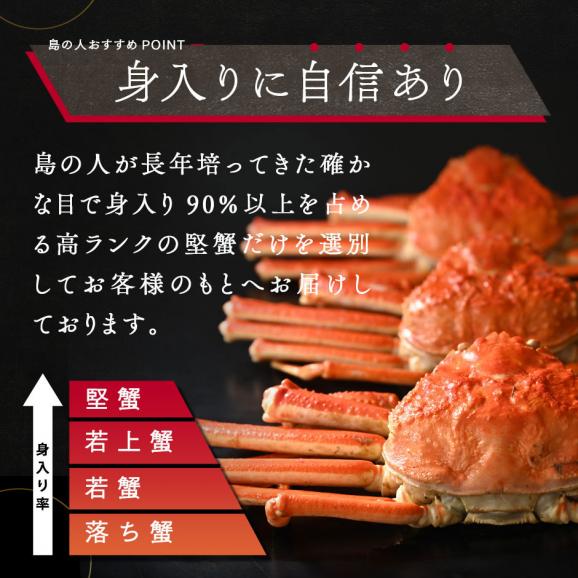 本ズワイガニ 姿 640g前後 1尾 冷凍【送料無料】かに カニ 蟹 ずわい ズワイ蟹 プレゼント グルメ ギフト03