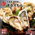 【水揚げ次第お届け】北海道 厚岸産 牡蠣 (まるえもん) 殻付き 9個(Mサイズ)【送料無料】