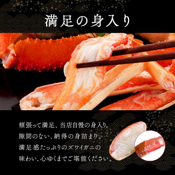 【大型サイズ】本ズワイガニ 姿 900g前後【送料無料】かに カニ 蟹 ずわい ズワイ蟹 プレゼント グルメ ギフト03