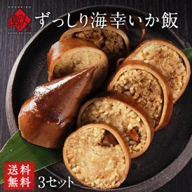 ずっしり海幸いか飯 3セット【送料無料】