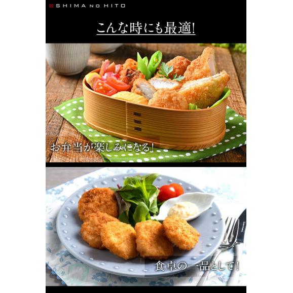 島の人 北海道産 海鮮フライ 4種セット(さけ、ほたて、ほっけ、タコ) 【送料無料】05