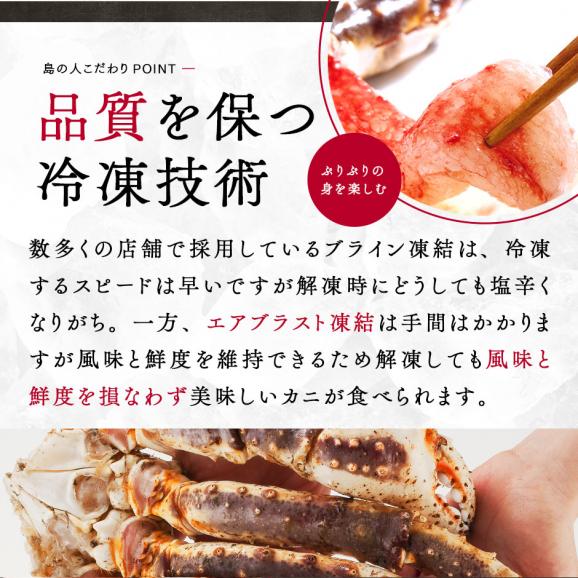 【新商品】生タラバガニ 脚 シュリンク 900g前後(1肩) ギフト【送料無料】【年末配送受付中】 お取り寄せグルメ 蟹 タラバ蟹 タラバカニ 足 脚 海鮮 海産物04