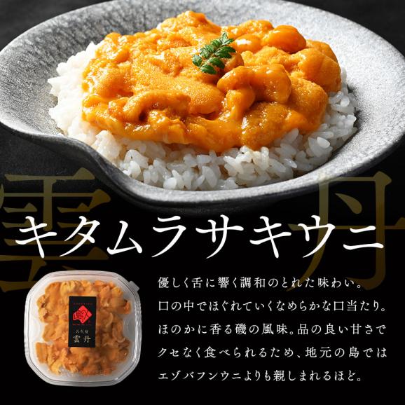 海鮮丼 素材にこだわる海鮮2種丼セット【送料無料】礼文島産 キタムラサキウニ+北海道松前産本まぐろ赤身02