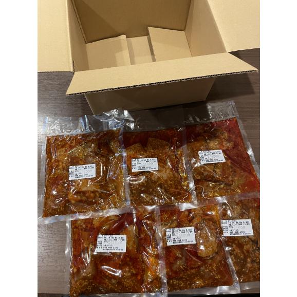 食べ比べ６色セット（旨辛牛すじ煮込３食+激辛牛すじ煮込３食）03