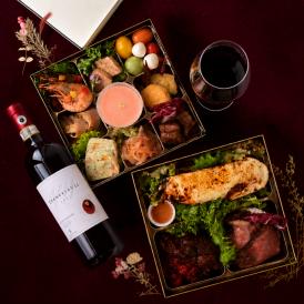 【早割】【送料無料】奈良の恵みを味わう 豪華イタリアン生おせち「Rokumeikan」6.5寸2段重・全12品