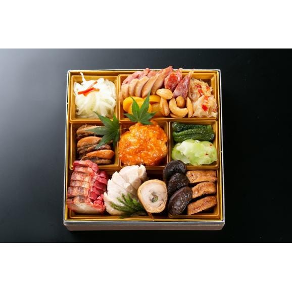 ≪スーパー早割≫彩・いろどり　和洋中　【生おせち】【送料無料】【55品】【3段重】04