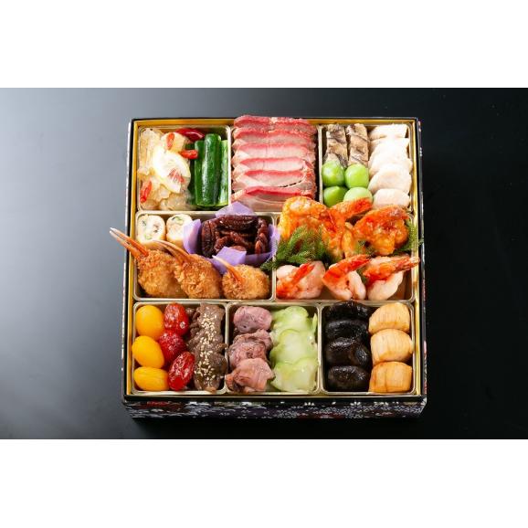 ≪スーパー早割≫集・つどい　和洋中【生おせち】【送料無料】【60品】【3段重】04
