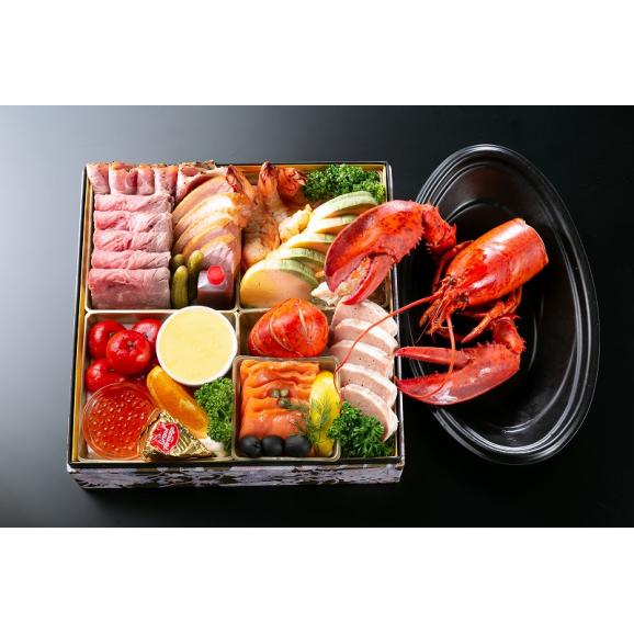 宝船・ほうせん　和洋中【生おせち】【送料無料】【65品】【3段重】03
