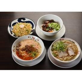 さいか亭名物、うまい！ラーメンとピリ辛担々麺とご飯でお腹いっぱい☆