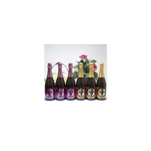 【6本セット】薩摩スパークリング6本セット（ゆずどん3本、梅太夫3本）750ｍｌ&times;6本01
