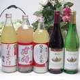 【ノンアルコール5本セット】ドイツ赤、白ワイン＆甘酒3種類720ｍｌ、900ｍｌ2本飲み比べ5本セット