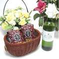 【贈り物】ワインはフランス白と言うお方へキュヴェ・ブレヴァン 白ワイン（フランス）750ml+オススメ珈琲豆（特注ブレンド200ｇ、ハッピーブレンド200ｇ）