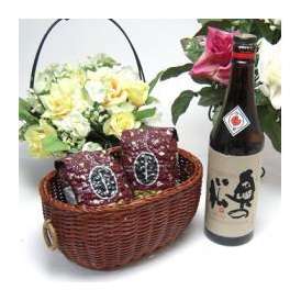 【贈り物】奥の松酒造 日本酒大賞１位 吟醸 奥の松 720ｍｌ[福島県]+オススメ珈琲豆（特注ブレンド200ｇ、ハッピーブレンド200ｇ）