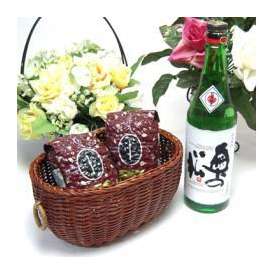 【贈り物】奥の松酒造 特別純米酒 奥の松 1800ｍｌ[福島県]+オススメ珈琲豆（特注ブレンド200ｇ、ハッピーブレンド200ｇ）