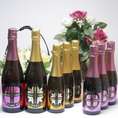 薩摩スパークリングホームデラックス8本セット（ゆずどん375ml3本750ml、梅太夫375ml3本750ml）750ml&times;2本、375ｍｌ&times;6本