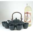 【送料無料】黒千代香セット5客ツル付（【限定酒】井上酒造　夢のひととき　25度　720ｍｌ）　【黒千代香セット】