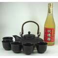 【送料無料】黒千代香セット5客ツル付(還暦限定 お屠蘇酒 500ml ) 【還暦】