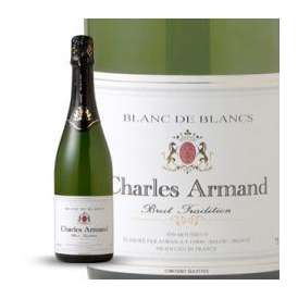 高品質スパークリングワイン　フランススパークリングワイン　シャルル・アルマン（辛口・泡）　750ｍｌ　【高品質お手頃ワイン】
