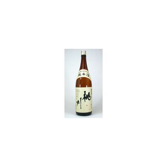 桃川　純米酒　1800ｍｌ　【桃川】01