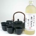 【遅れてごめんね♪父の日限定Ｂ１】送料無料　黒千代香豪華５客セット＋樫樽熟成貯蔵　麦焼酎　２５度　720ｍｌ福袋　【遅れてごめんね♪父の日特集】
