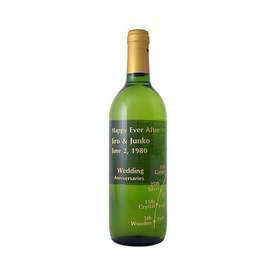 【送料無料】ルブランブランレリーフボトル 白ワイン 750ｍｌ （名入れレリーフセット） 【レリーフボトル】御進物