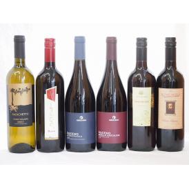 セレクションイタリアワイン（赤5本、白1本）で750ml×6本