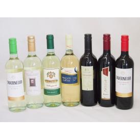 セレクションイタリアワイン7本セット（赤3本、白4本）で750ml×7本