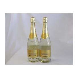 2セット マンズ ゴールド スパークリングワイン 金箔入りワイン 白 やや甘口 11% 720ml×2本
