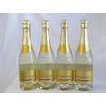 4セット マンズ ゴールド スパークリングワイン 金箔入りワイン 白 やや甘口 11% 720ml×4本