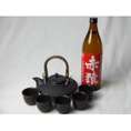 黒千代香セット5客ツル付（紫芋の王様使用 赤猿 25度 900ml）