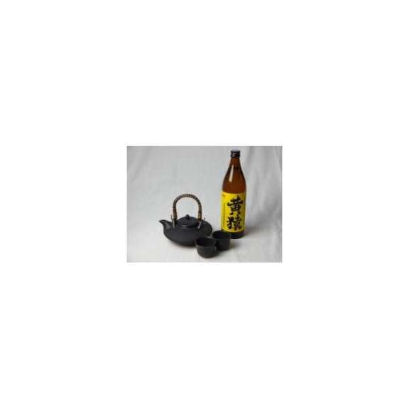 黒千代香セット2客ツル付（完熟黄金千貫使用 黄猿 25度 900ml）01
