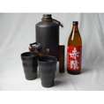 焼酎サーバーセット豪華版1100cc（紫芋の王様使用 赤猿 25度 900ml）