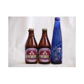 クラフトビールパーティ3本セット　ミツボシヴァイツェン330ml×2本　日本酒スパークリング清酒(澪300ml)
